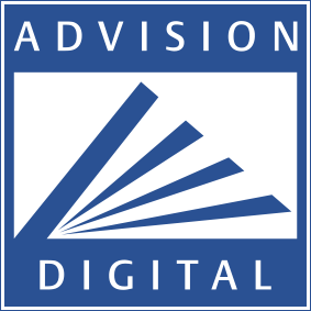 AdVision digital footer logo